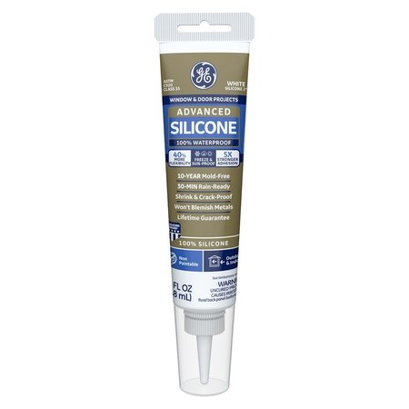 Ge Silicone Ii White 2.8Oz M90050